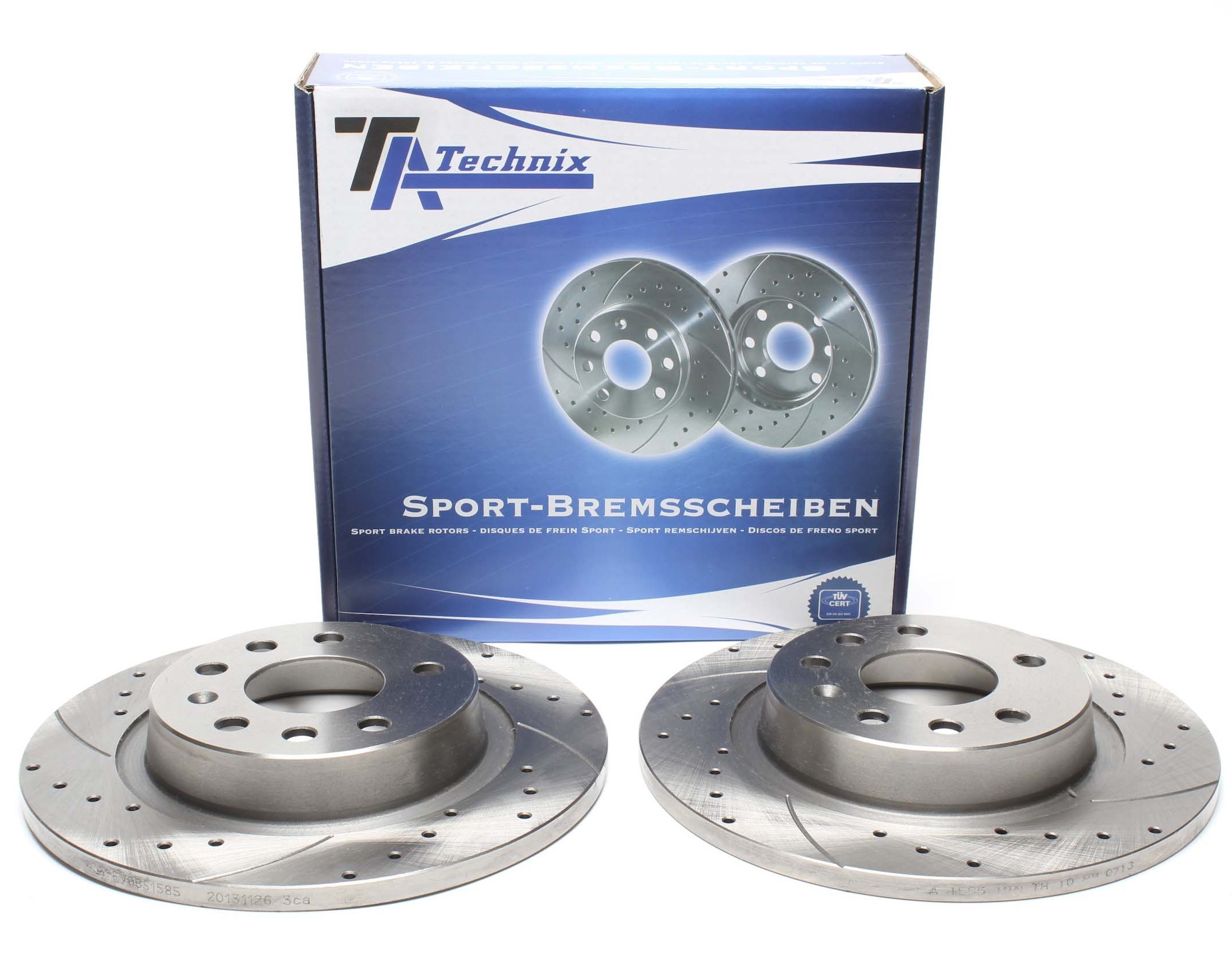 TA-Technix Sport Bremsscheiben Satz / HA