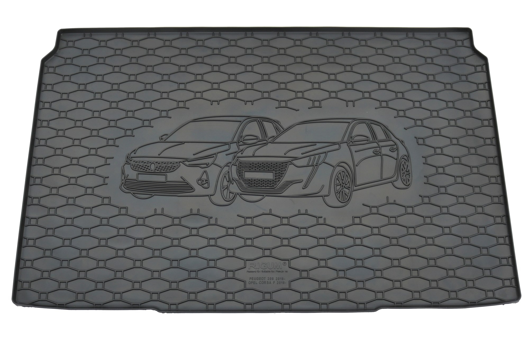 Kofferraumwanne für Peugeot 208 / Corsa F