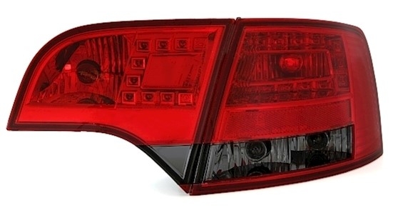LED Rückleuchten für Audi A4 B7 Avant in RotSmoke