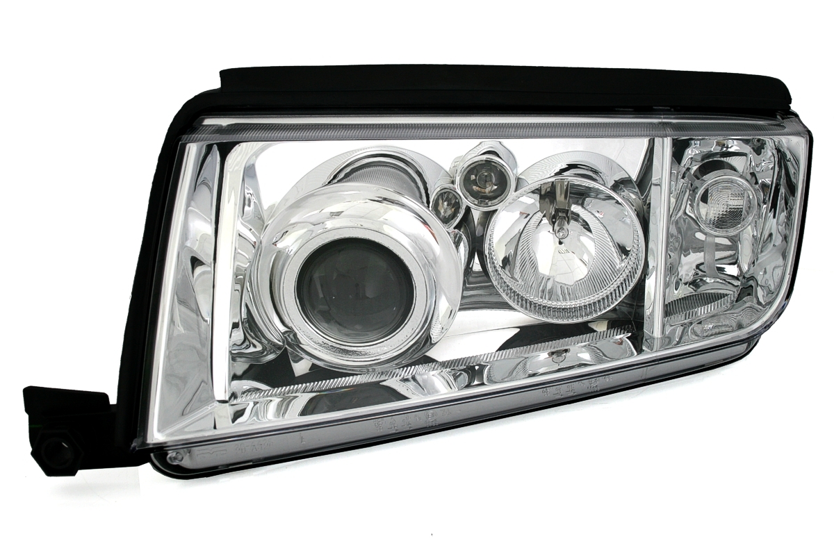 Scheinwerfer Set für Skoda Fabia 6Y in Chrom