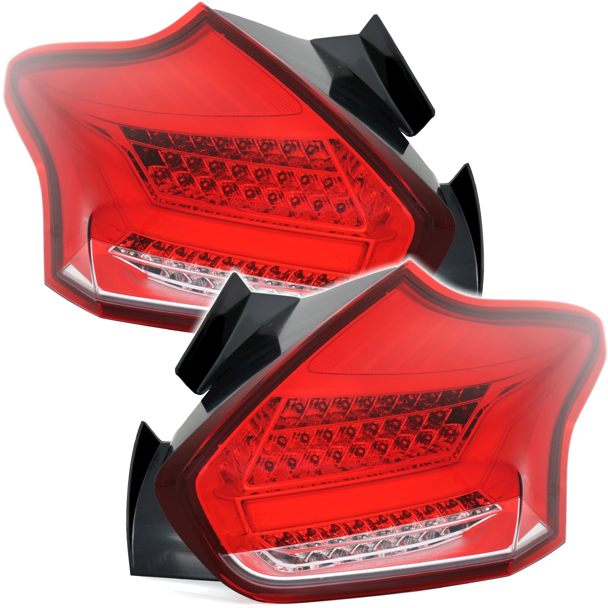 LED Rückleuchten für Ford Focus MK3 in Rot