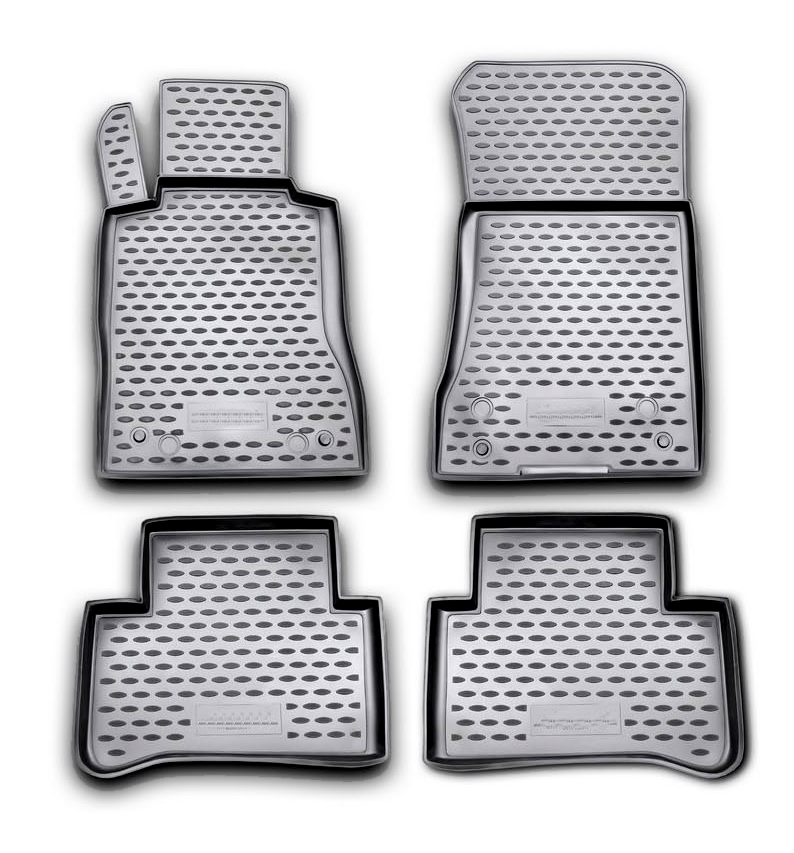 TPE Gummi Fußmatten für Mercedes W219 CLS