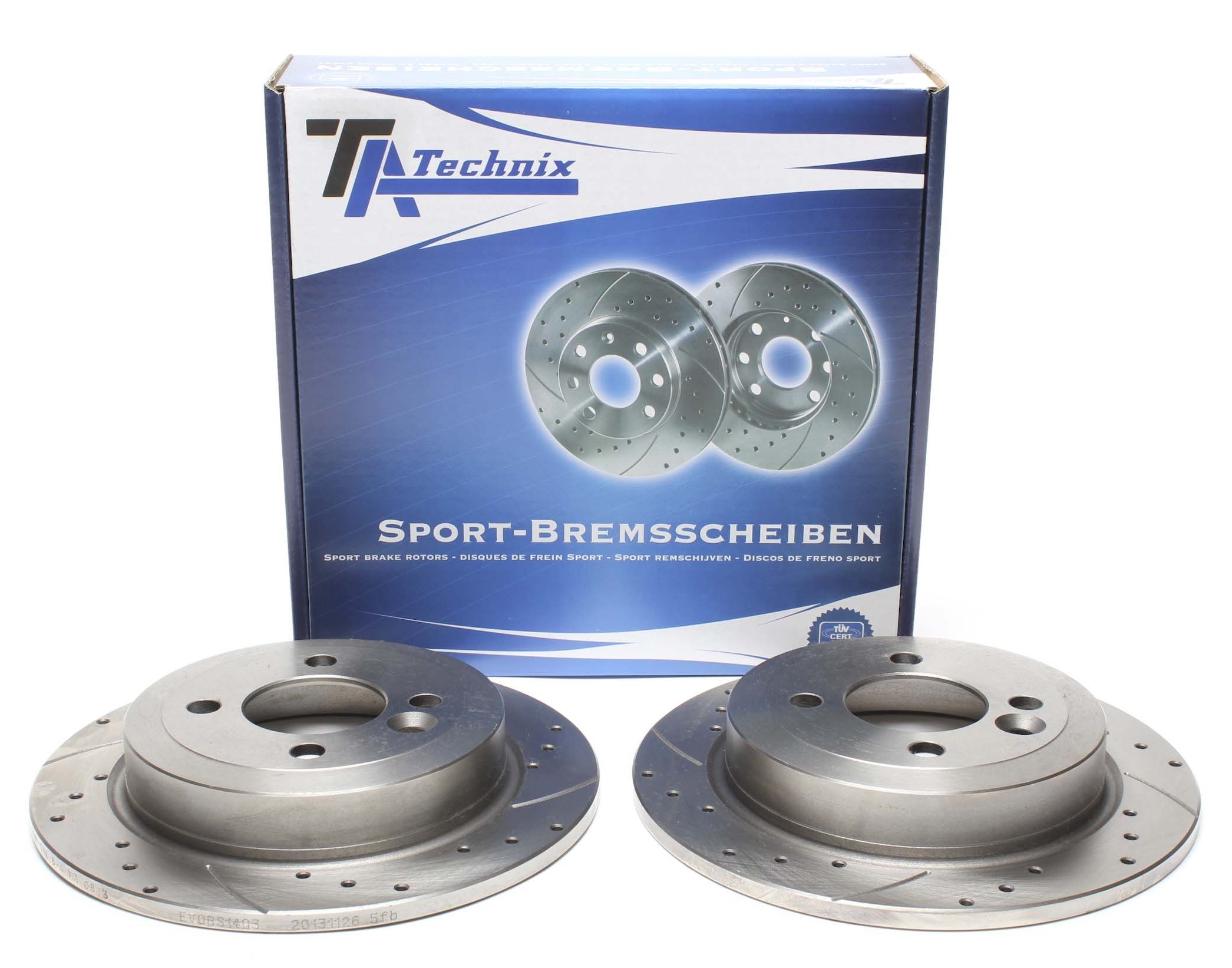 TA-Technix Sport Bremsscheiben Satz / HA