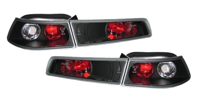 Rückleuchten für Alfa Romeo 145 in Schwarz