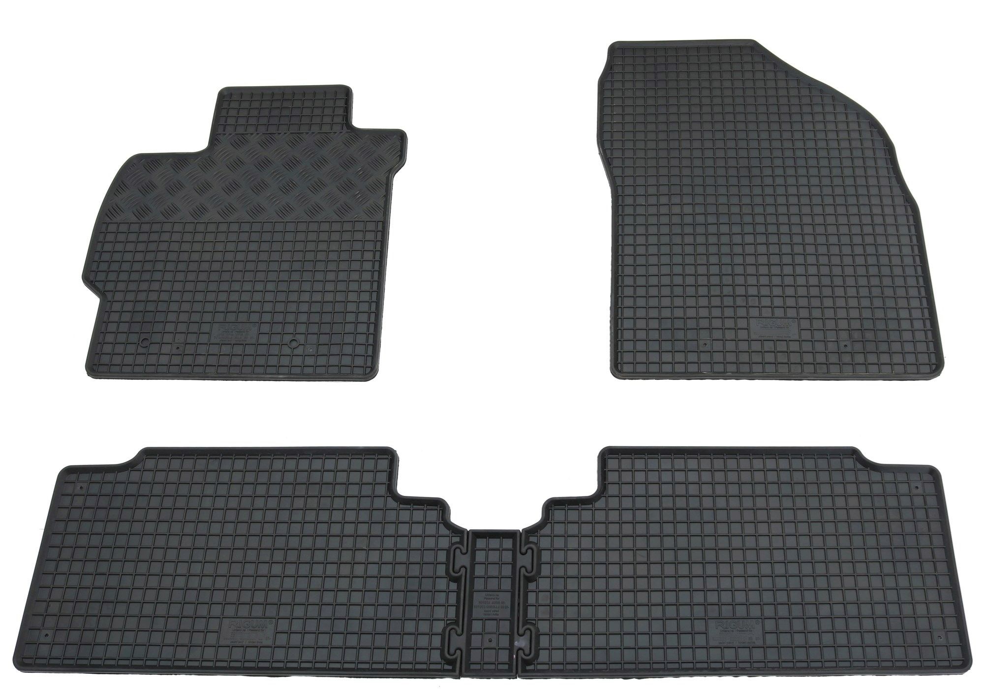 Gummi Fußmatten für Toyota Corolla + Auris