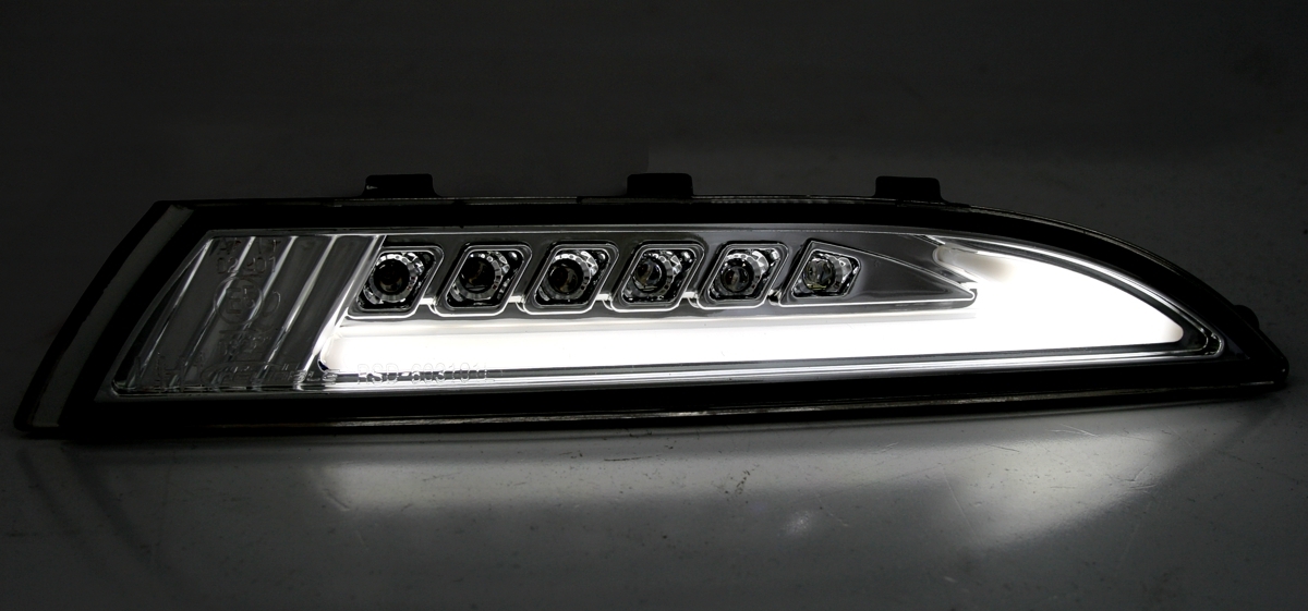 LED Frontblinker für VW Scirocco 3 in Chrom