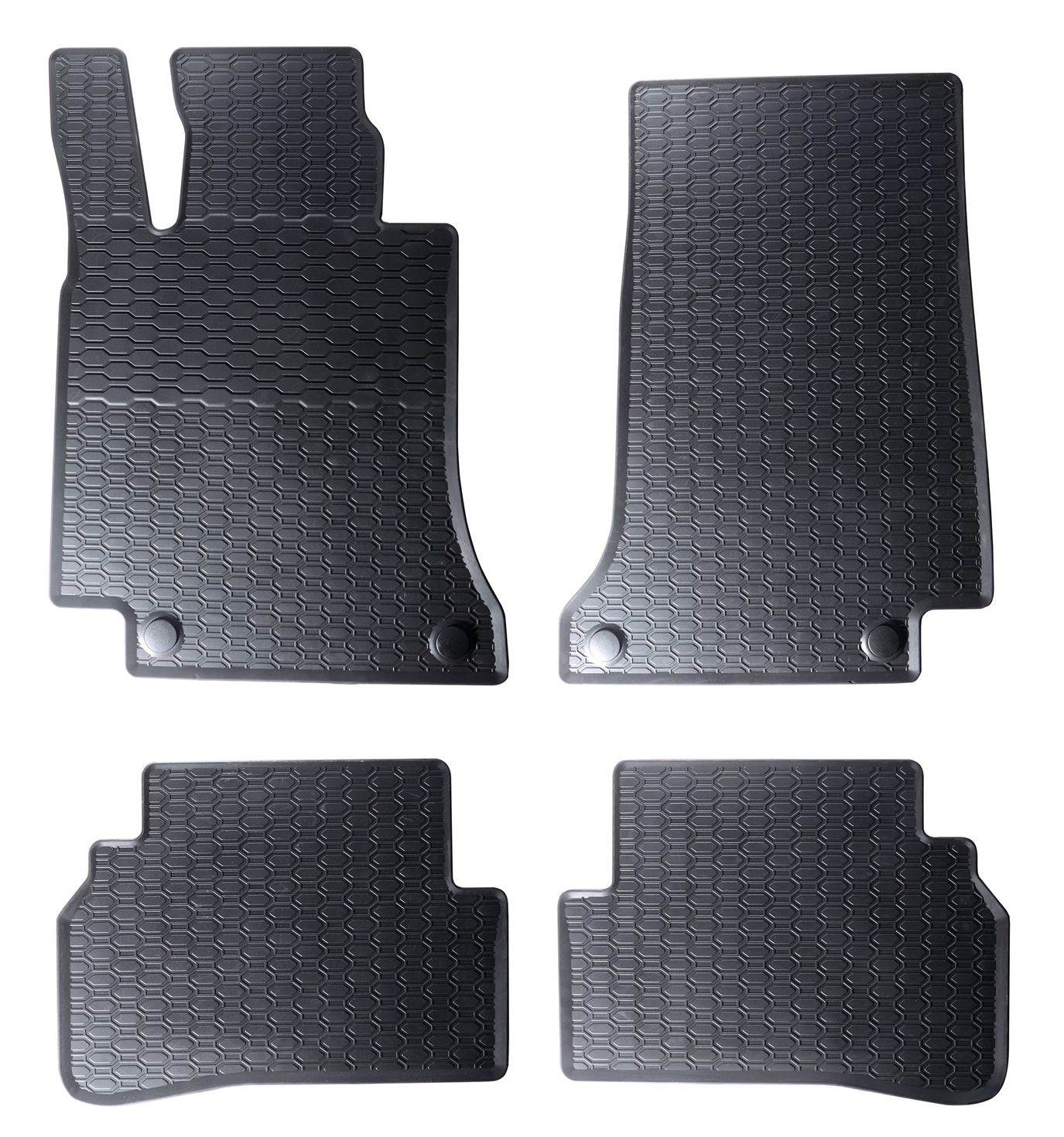 Gummifußmatten für Mercedes C-Klasse W205