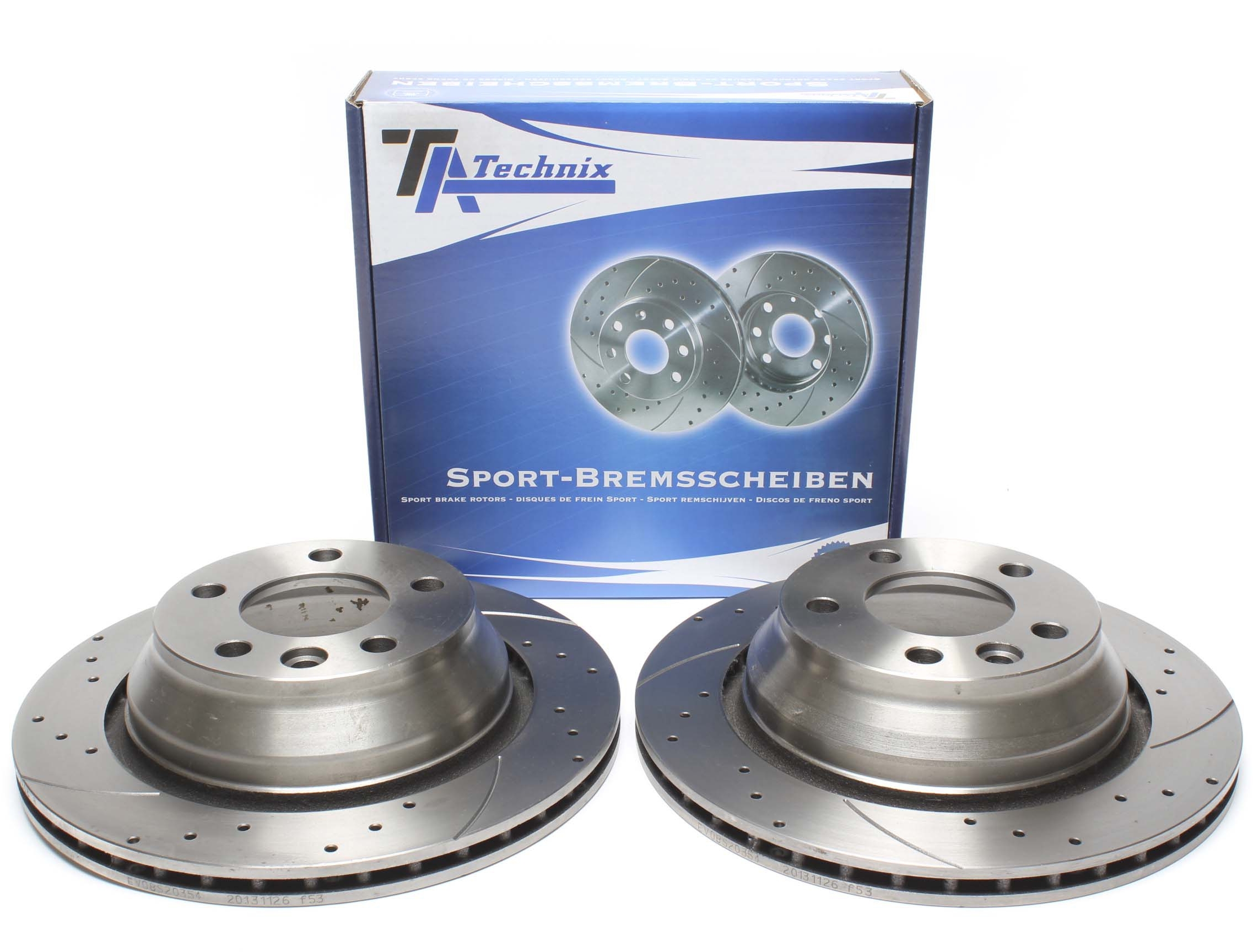 TA-Technix Sport Bremsscheiben Satz / HA