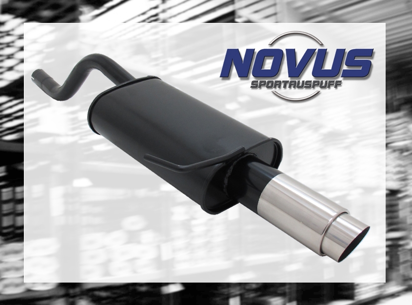 NOVUS ESD für Renault Clio 2 B 1x 90mm GP-Design