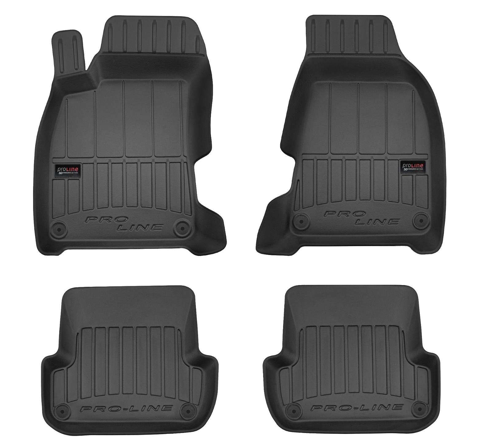 3D Gummifußmatten für Audi A4 8E / B7