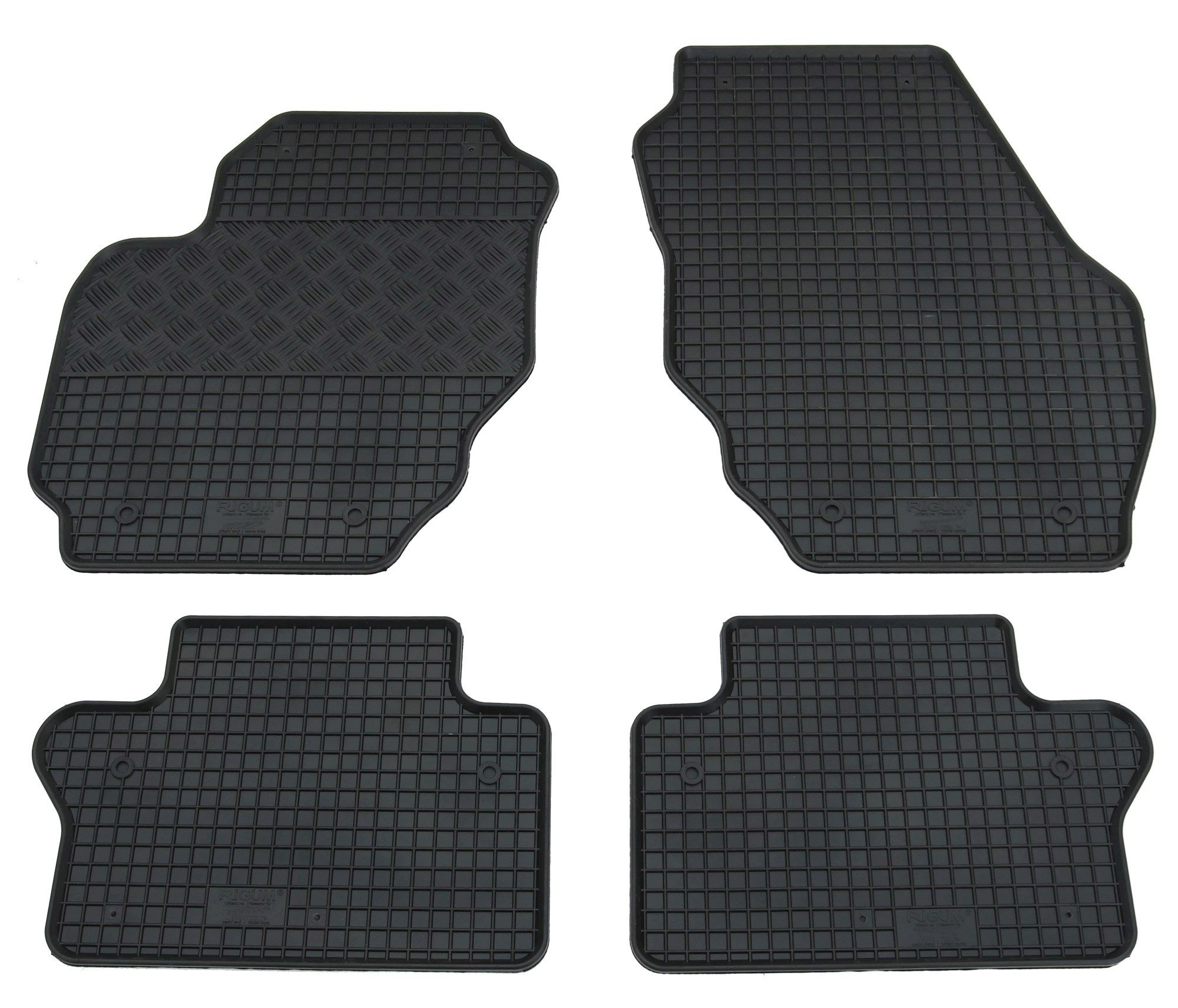 Gummi Fußmatten für Volvo V70 / S80 / XC70