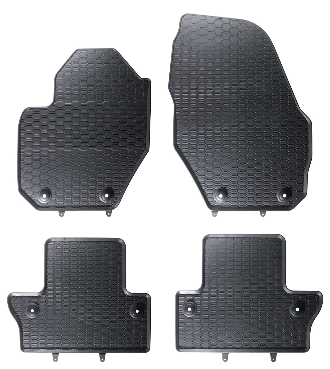 Gummifußmatten für Volvo S60 II / V60