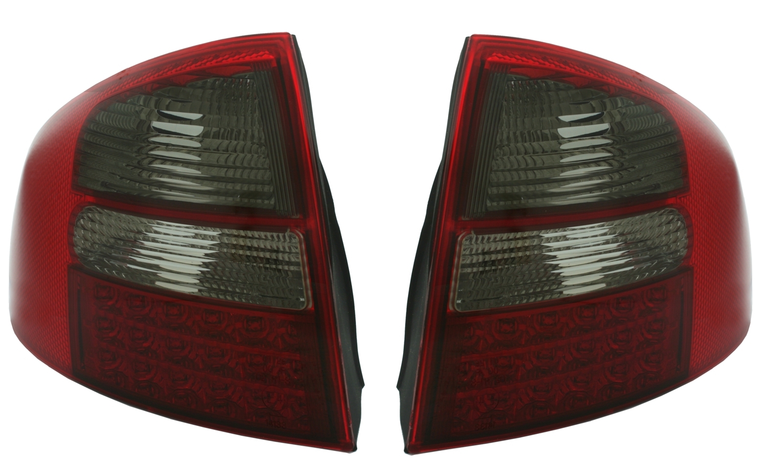 LED Rückleuchten Set für Audi A6 C5 in Rot-Smoke