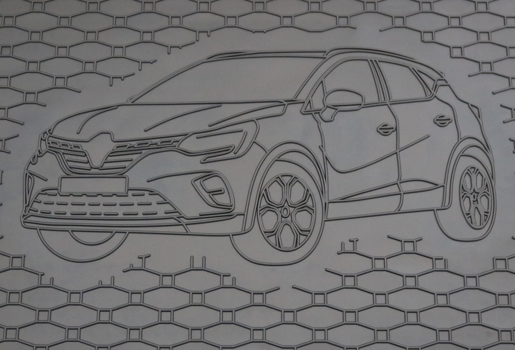 Kofferraumwanne für Renault Captur