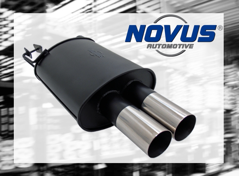 NOVUS ESD für 5er BMW E39 2 x 76mm RL-Design