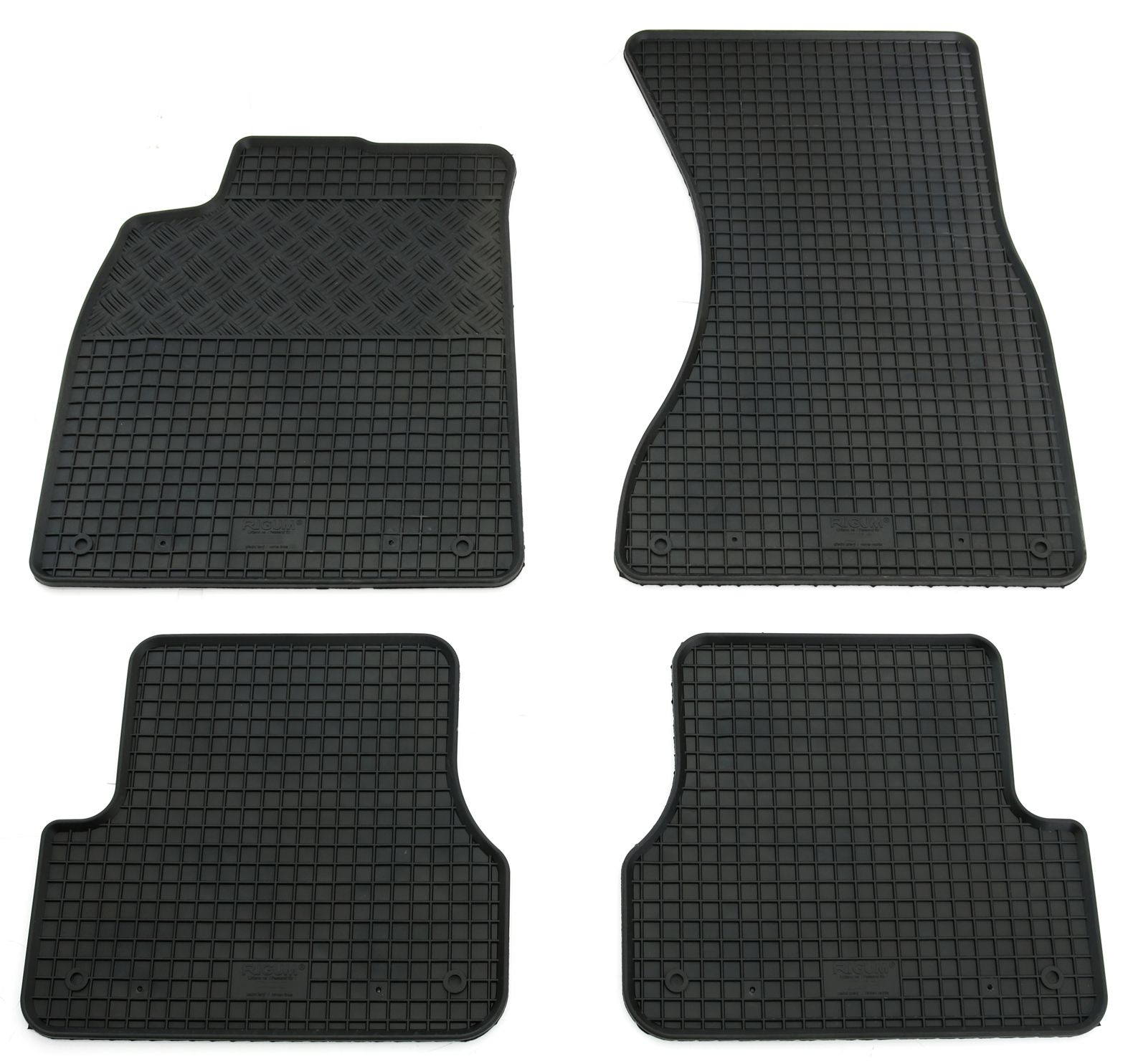 Gummi Fußmatten für Audi A6 4G + A7 4G