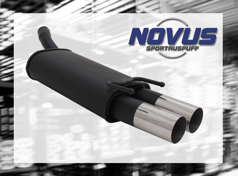 NOVUS ESD für Opel Corsa B 2x76mm RL-Design