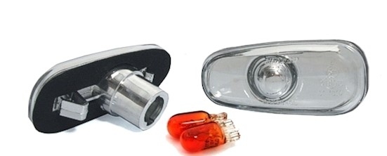 Seitenblinker für Opel Astra G Zafira in Chrom