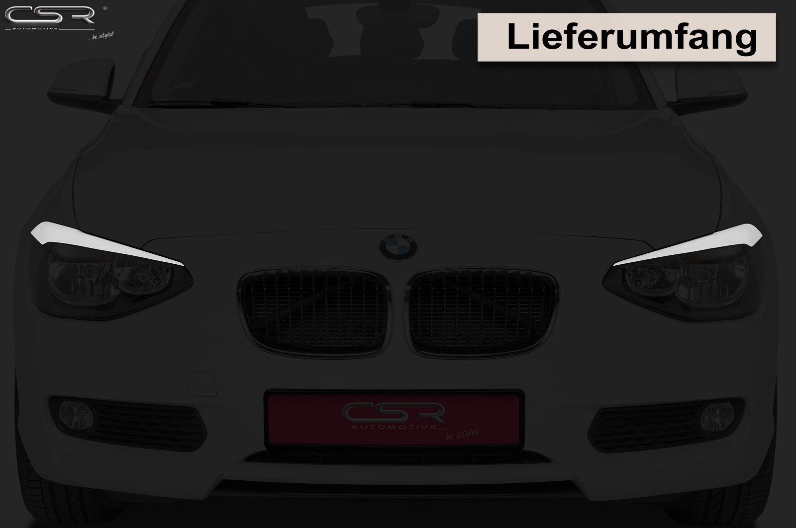 CSR Scheinwerferblenden für 1er BMW F20 / F21