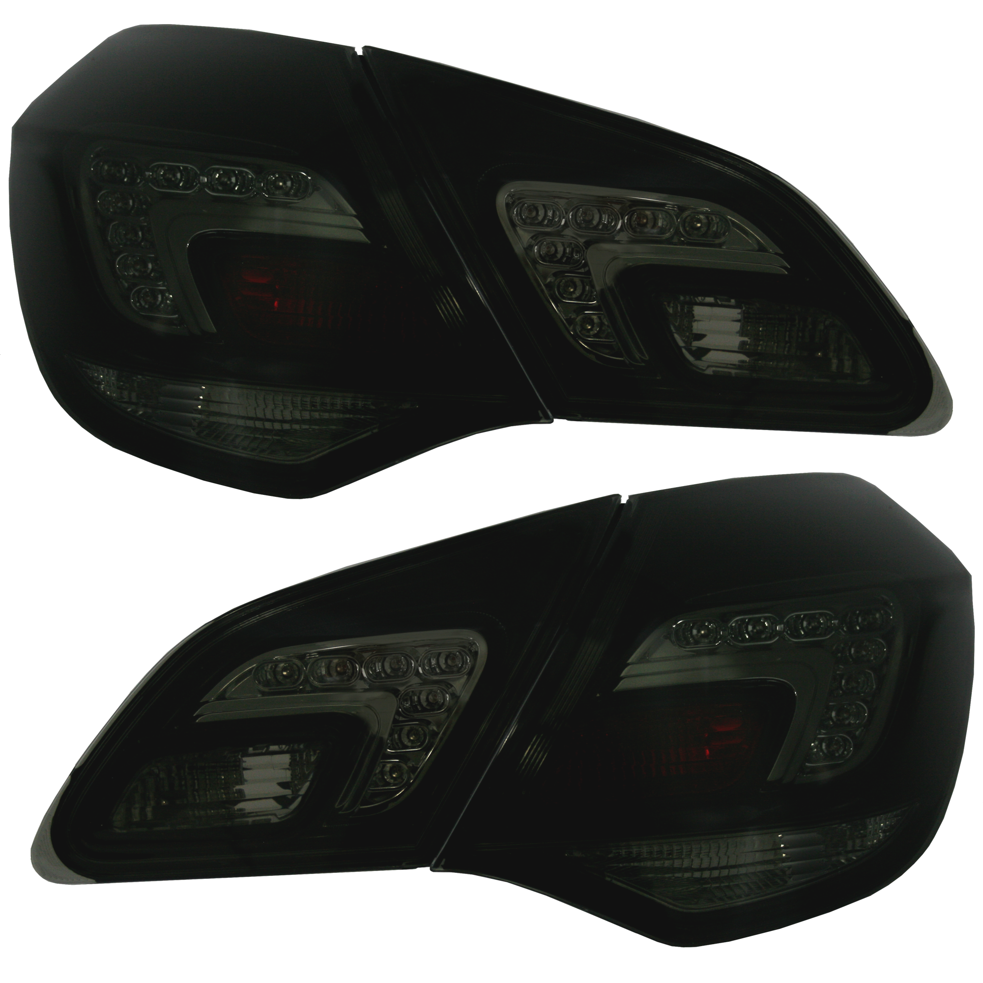 LED Rückleuchten für Opel Astra J in Smoke        