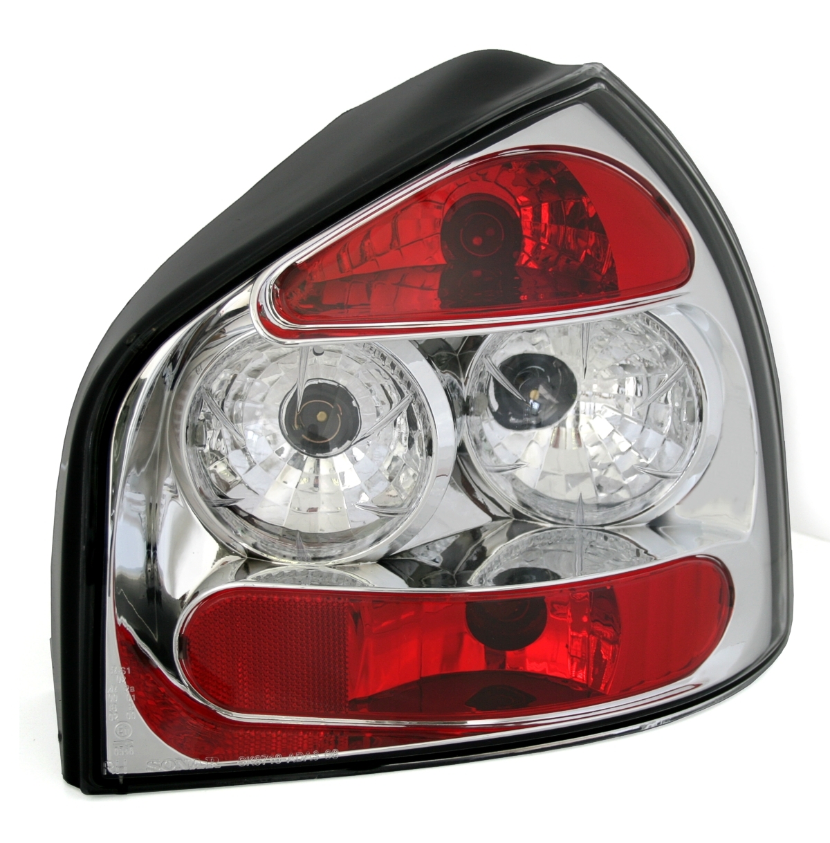 Rückleuchten für Audi A3 8L in Chrom