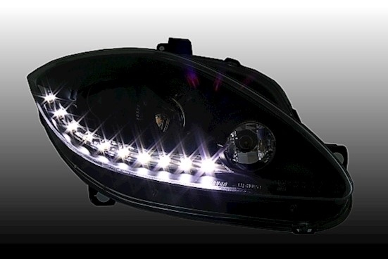 Scheinwerfer für Seat Altea Leon Toledo in Schwarz