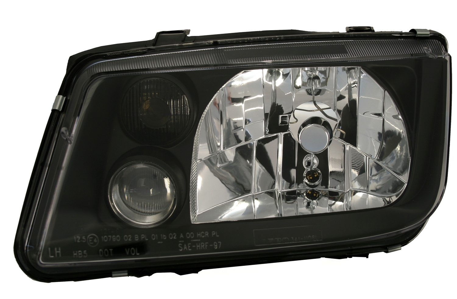 Scheinwerfer Set für VW Bora in Schwarz