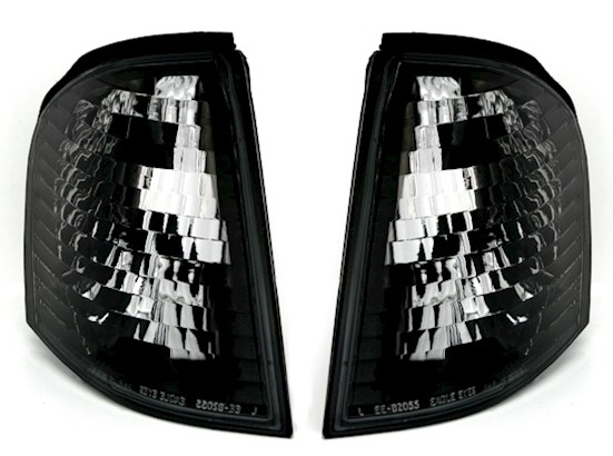 Frontblinker Set für Mercedes W202 in Schwarz