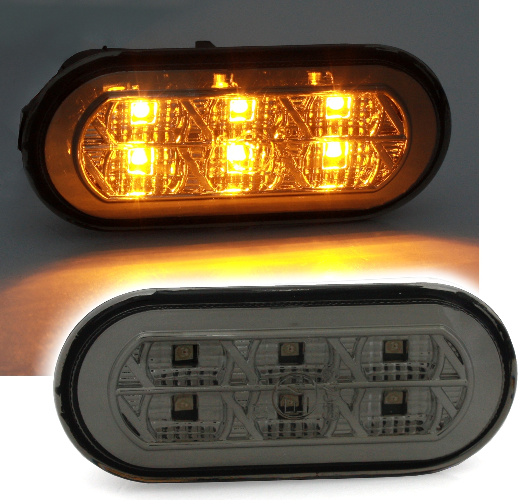 LED Seitenblinker für VW / Seat / Ford in Smoke