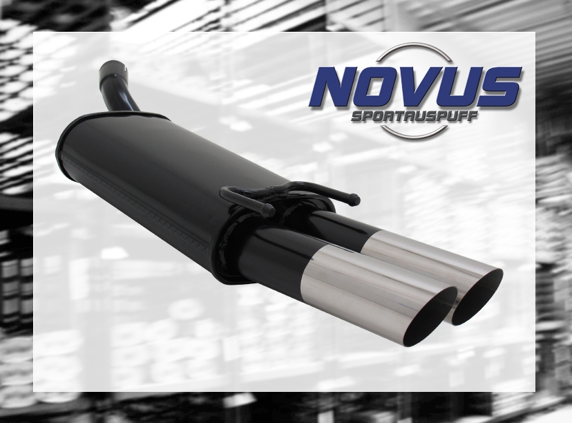 NOVUS ESD für Opel Tigra A 2x76mm MS-Design