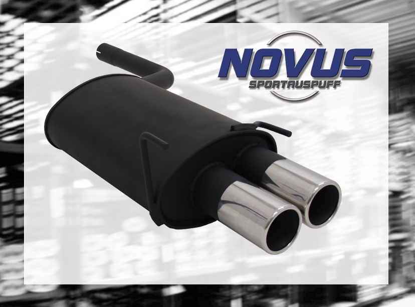 NOVUS ESD für Mercedes W202 + W208 2x90mm Design