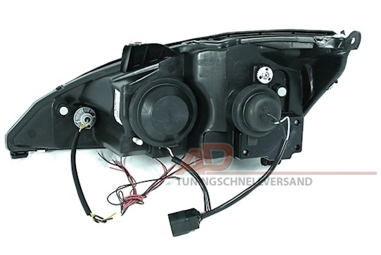 Angel Eyes Scheinwerfer für Ford Focus in Schwarz 