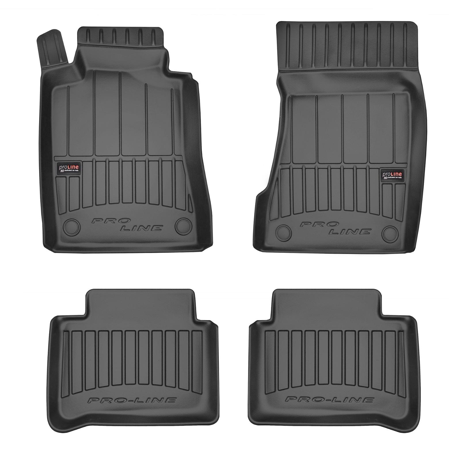 3D Gummifußmatten für Mercedes W211