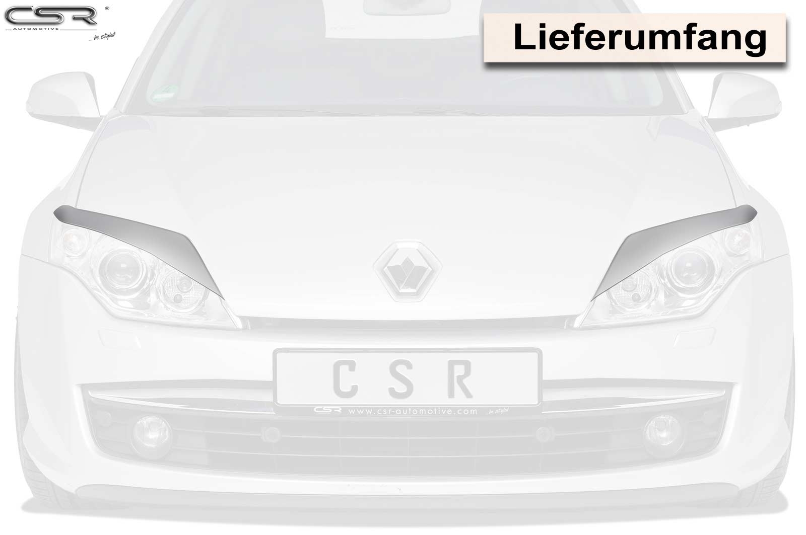 CSR Scheinwerferblenden für Renault Laguna 3