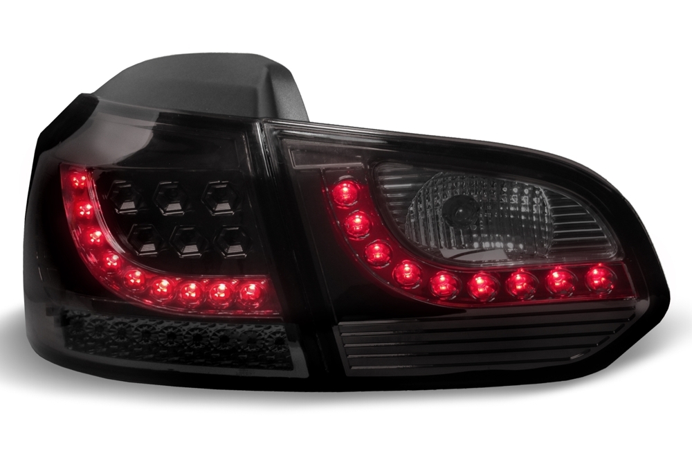 JOM LED Rückleuchten für VW Golf 6 in Schwarz
