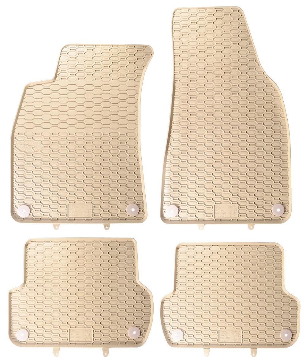 Gummifußmatten für Audi A4 B6