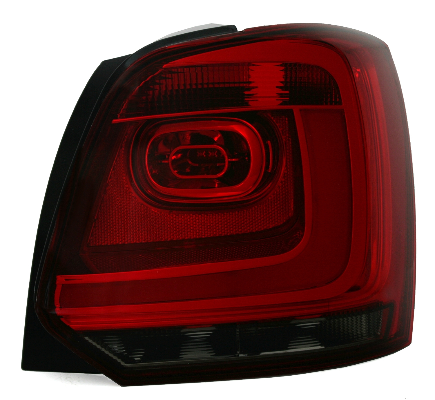 LED Rückleuchten für VW Polo 6R in Rot-Smoke