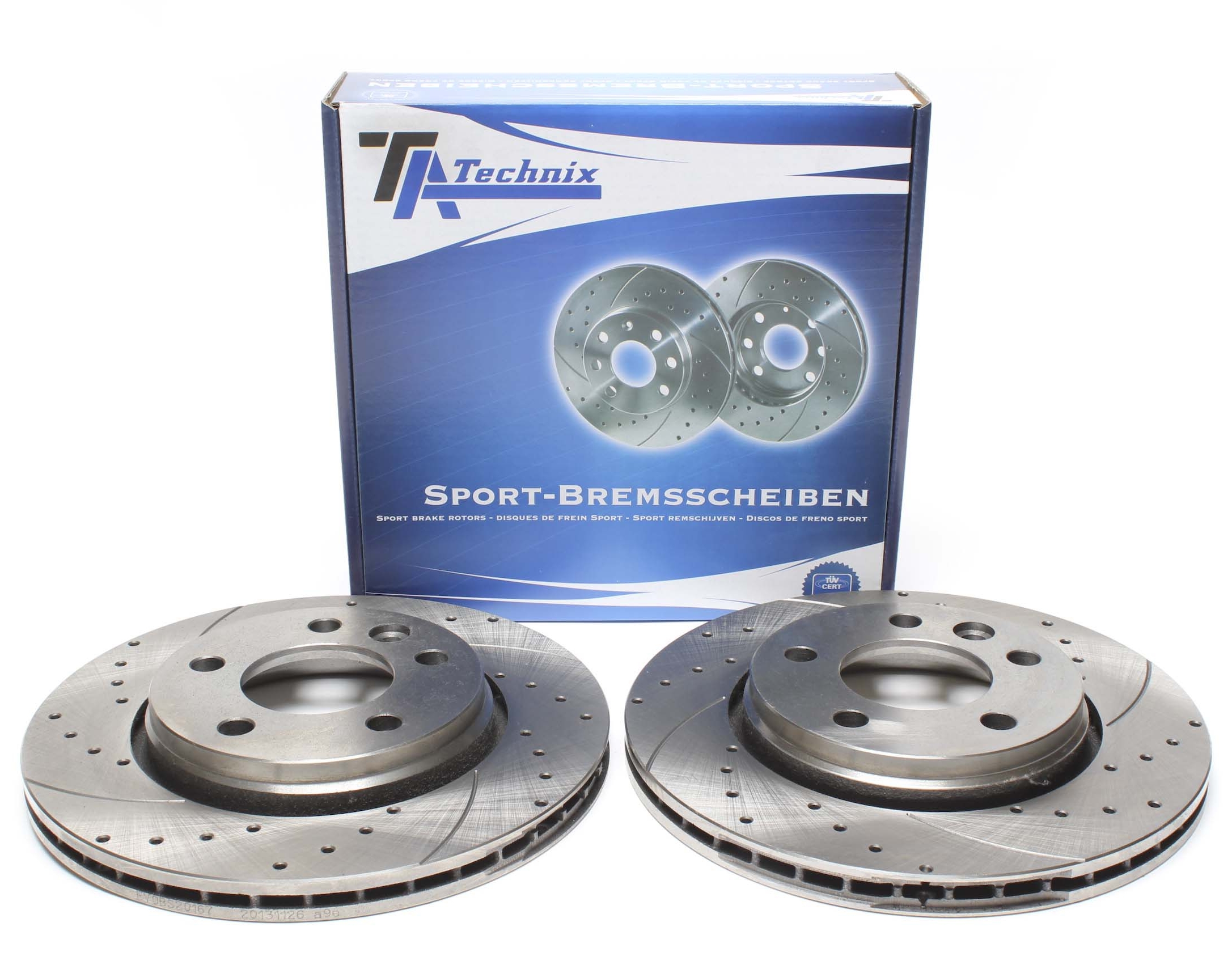 TA-Technix Sport Bremsscheiben Satz / HA