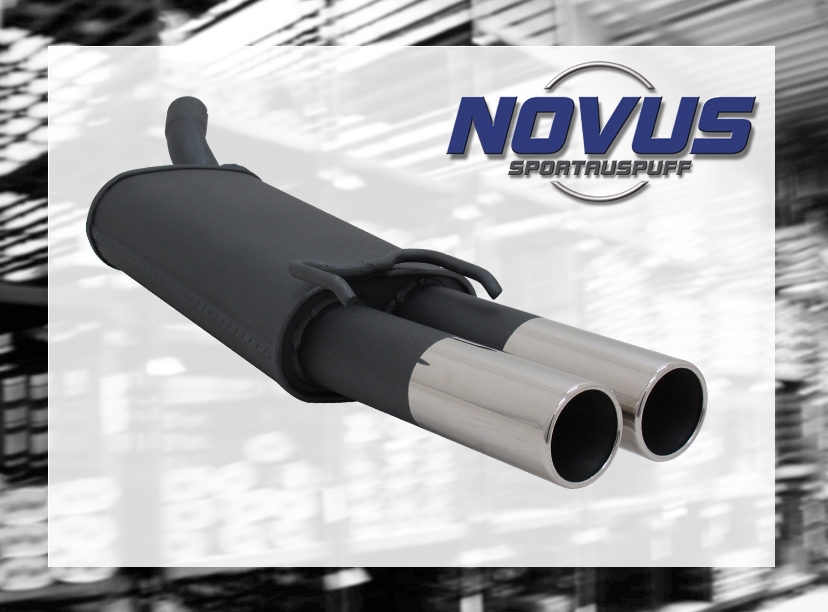 NOVUS ESD für Opel Tigra A 2x76mm Design