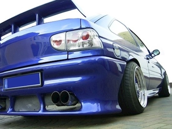 Rückleuchten für Ford Escort MK6 MK7 in Chrom