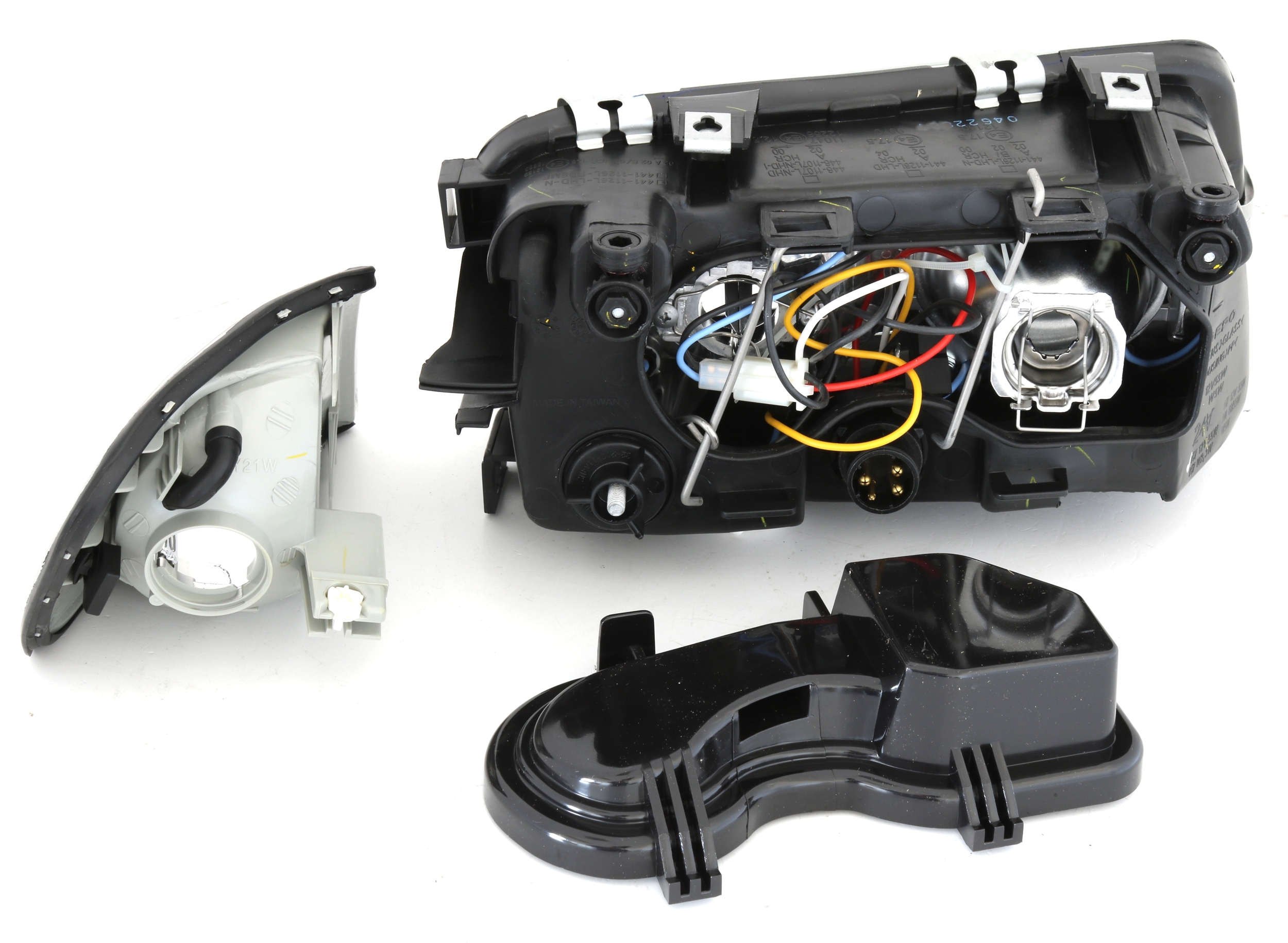 Angel Eyes Scheinwerfer für Audi A3 8L in Chrom