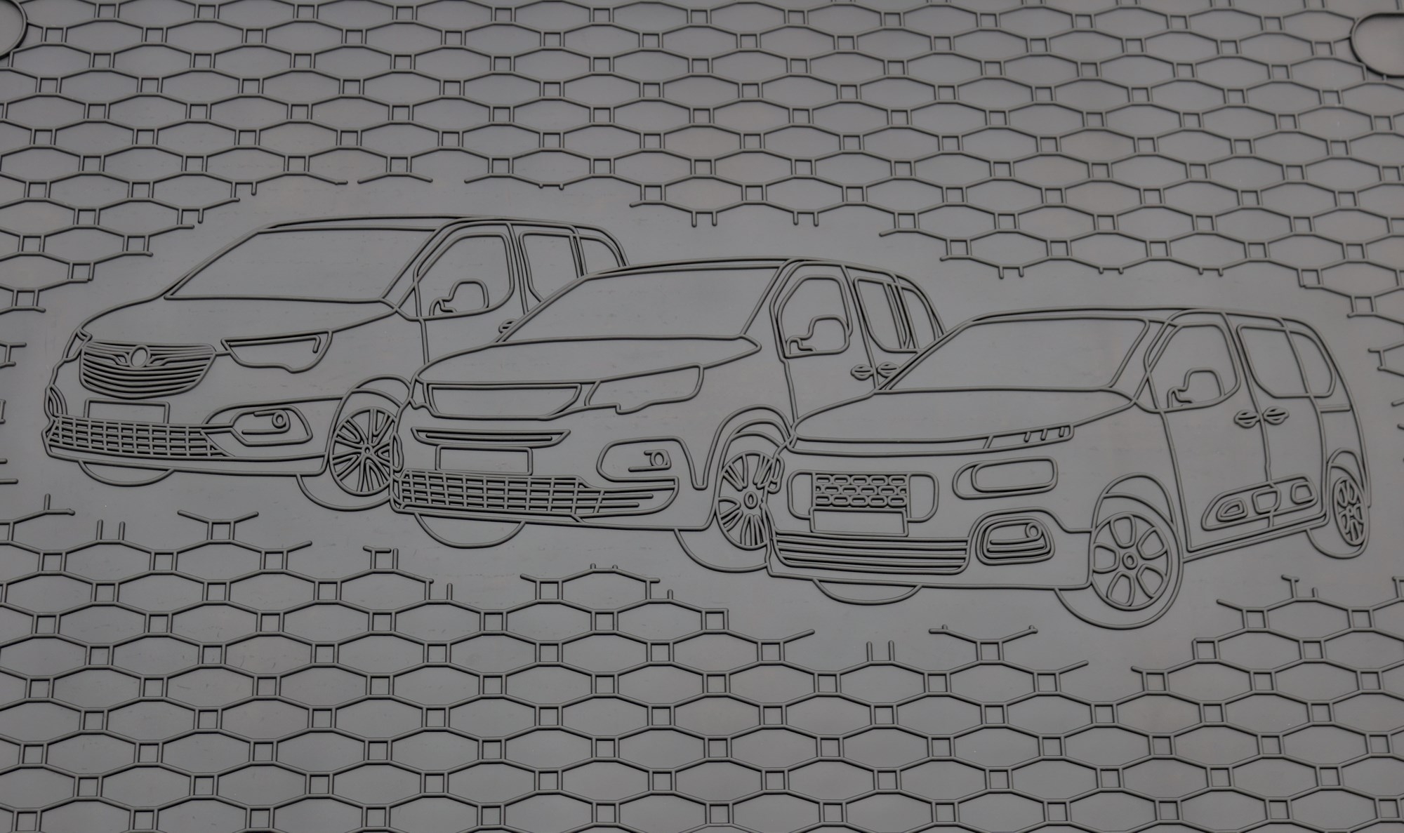 Kofferraumwanne für Citroen Berlingo / Peugeot Rif