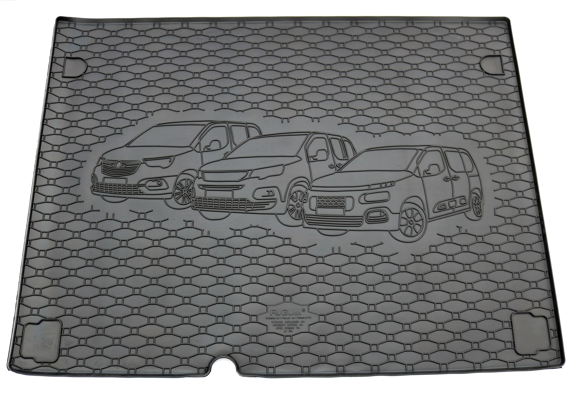 Kofferraumwanne für Citroen Berlingo / Peugeot Rif