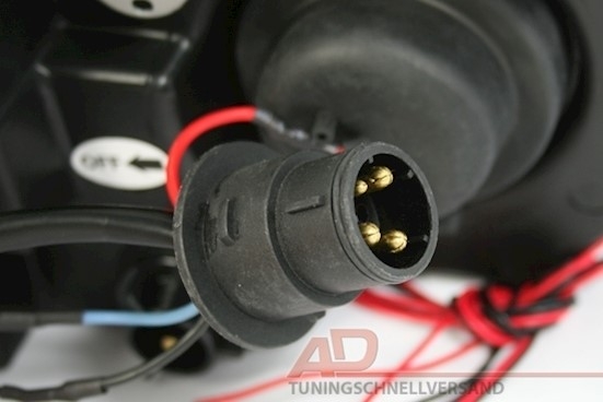 Angel Eyes Scheinwerfer für VW Passat 3B in Schw.