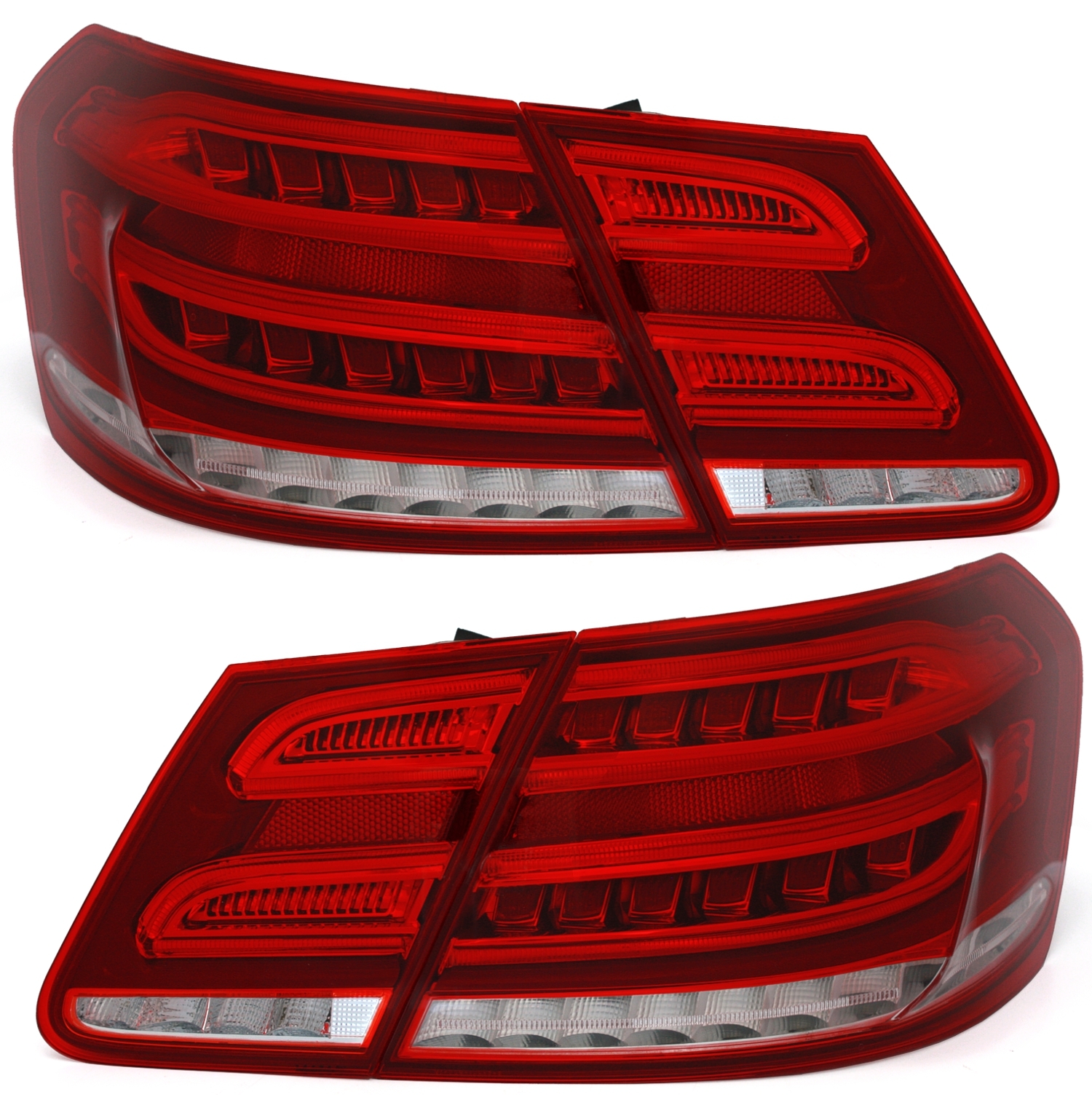 LED Rückleuchten Set für Mercedes W212 in Rot