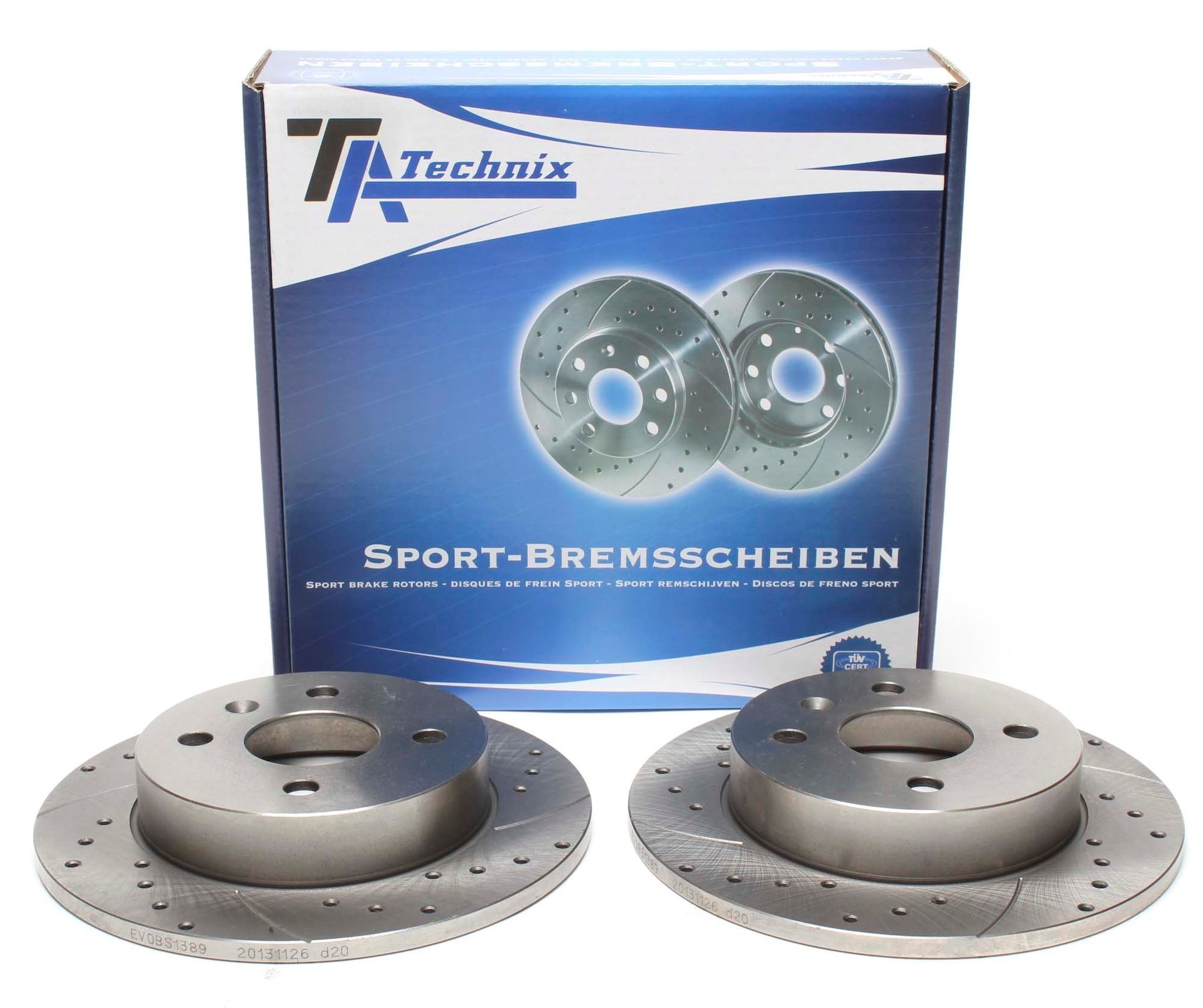 TA-Technix Sport Bremsscheiben Satz / HA