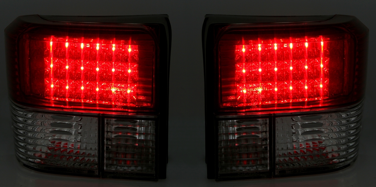 LED Rückleuchten Set für VW T4 9/90- in Rot-Weiß
