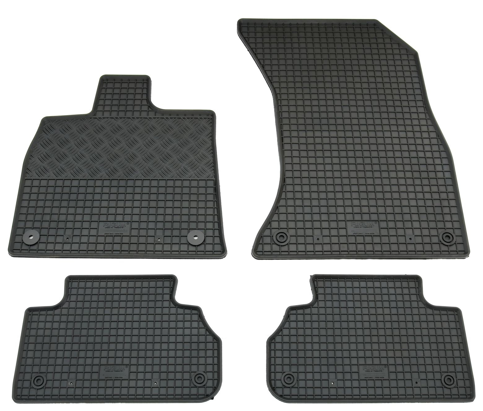 Gummi Fußmatten für Audi Q5 FY
