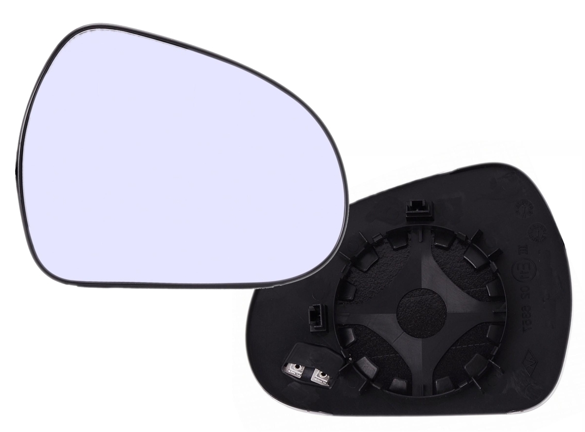 Spiegelglas für Peugeot 207 / rechts