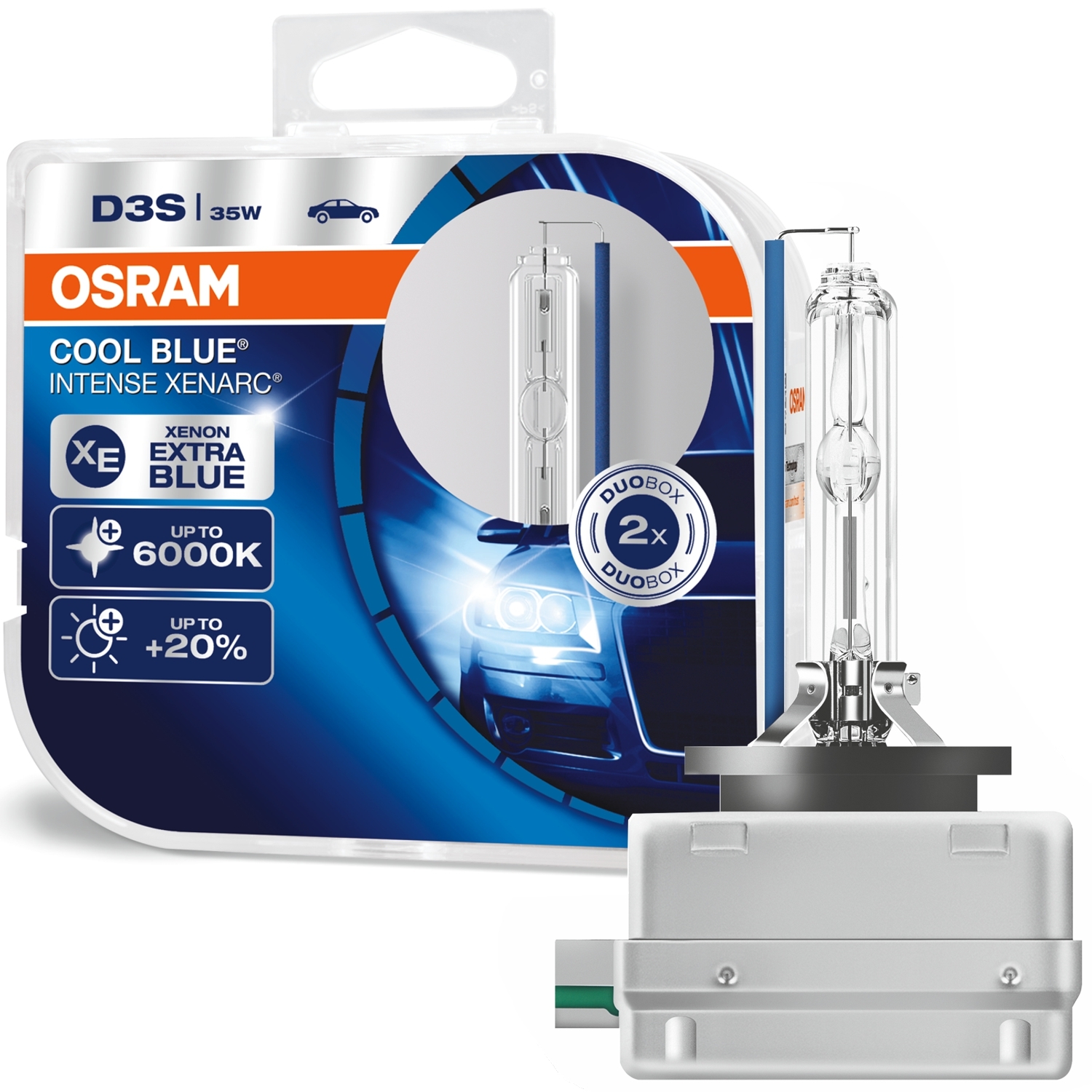 OSRAM Xenarc Cool Blue D3S Xenon Brenner